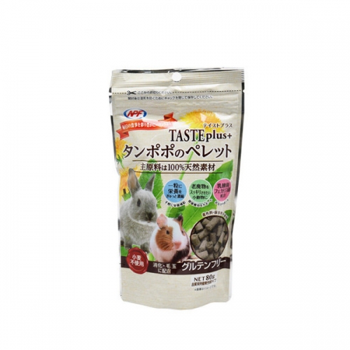 日本NPF Taste Plus+蒲公英顆粒 兔 龍貓 天竺鼠 倉鼠 花枝鼠 蜜袋鼯(80g)