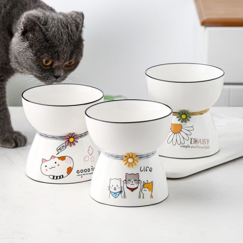 【Sale】Ceramic food bowls for Cat