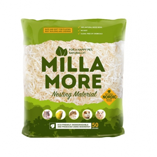 Estonia (Europe) Milla More Aspen Bedding & Litter (Nesting Material) for pets (50g)