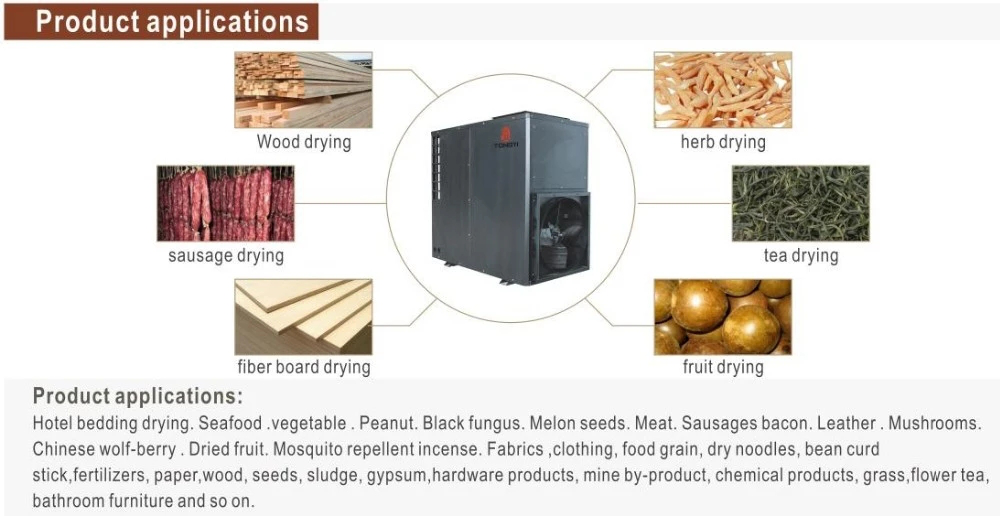 Agricultural products drying heat pump industry