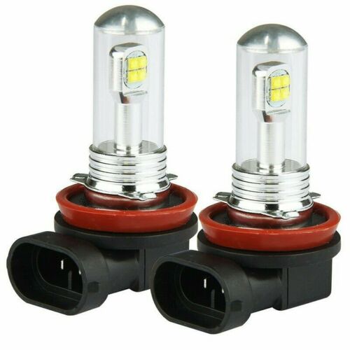 2x H8 H11 H9 6000K White 100W CREE High Power LED Fog Light Driving Bulb DRL