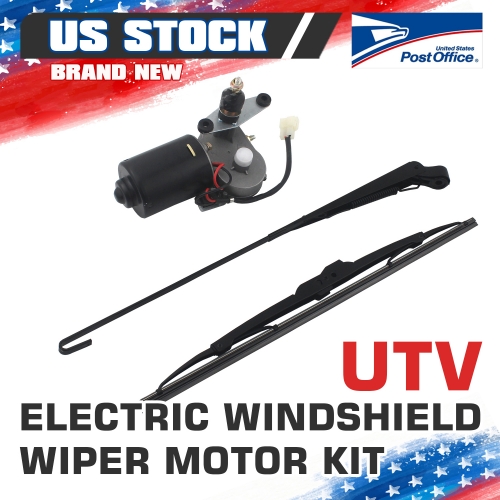 UTV Electric Windshield Wiper Motor Kit tank for Polaris Ranger RZR 900