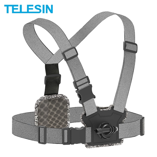 TELESIN Chest Strap Front Rear Double Mount Strong Elasticity