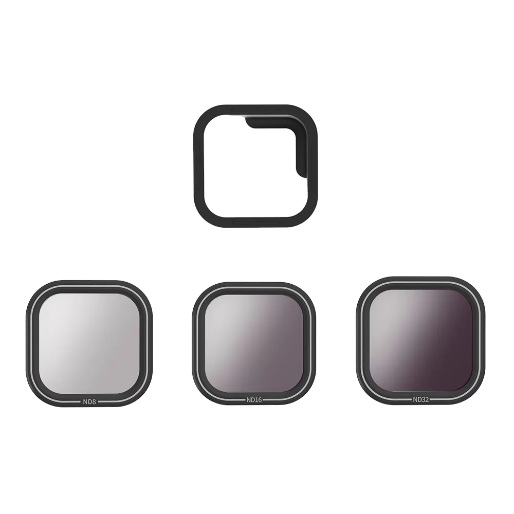 TELESIN ND8/16/32 Magnetic Filter Set Lens Protector ND Filter & CPL Filter Lens For GoPro Hero8 Black