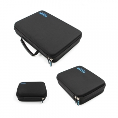TELESIN Large Black Portable Storage Bag Box Carry Case Protector