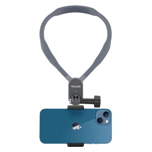 TELESIN HNB-001 Magnetic Neck Holder Mount for Phone/GoPro HERO 12 11 10 9  8 7/ Ace Pro Insta360 ONE RS X3/ DJI Camera