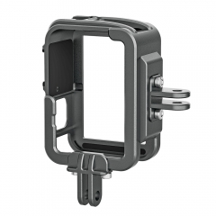 TELESIN Aluminum Alloy Cage Vertical Frame for GoPro 12/11/10/9