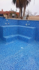 Mosaico de vidrio para piscina