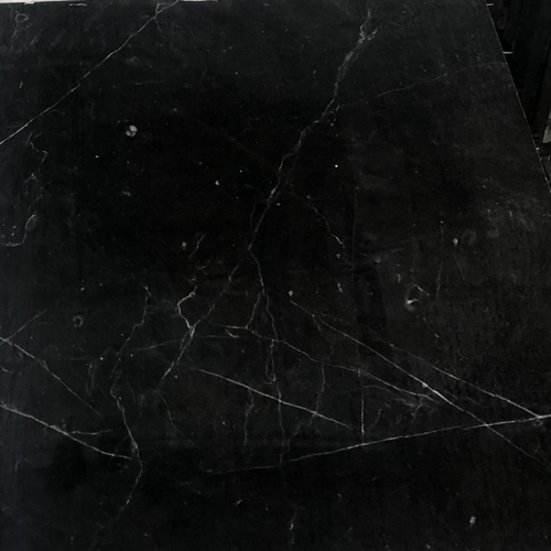 البلاط الرخامي المصقول M008 Black Nero Marquina