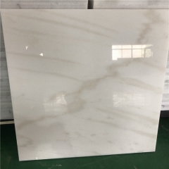 M041 Cloudy White Polished Marble Tile