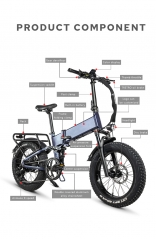 FAT BEAR-OFF ROAD 500W ElECTRIC FOLDING BIKE