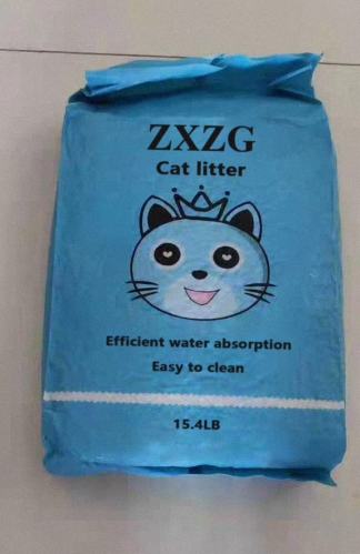 ZXZG Cat Litter, Non Clumping, Dust Free, Non-Stick, High Absorption, Unscented, Easy to Clean