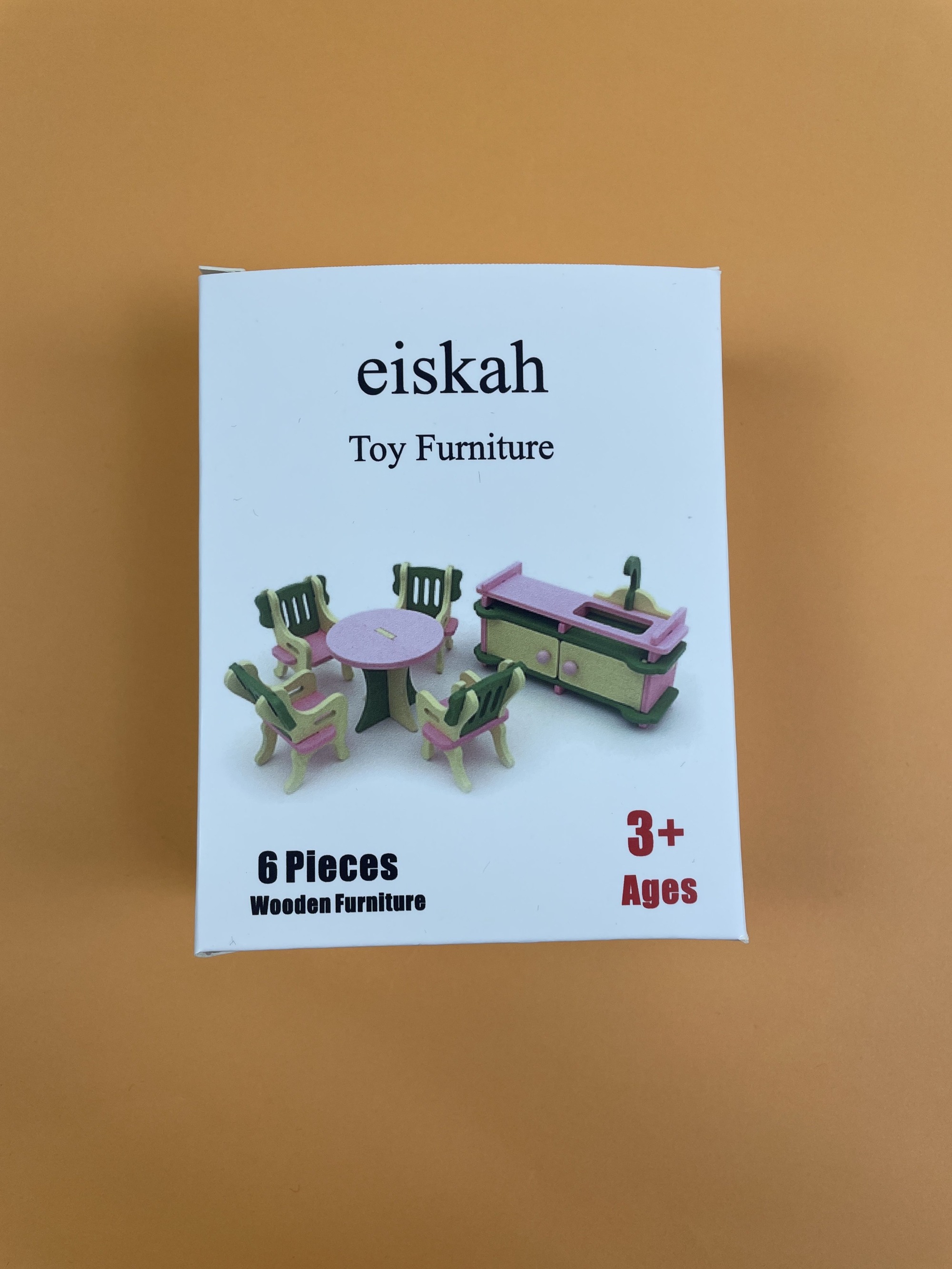 eiskah toy furniture, eco-friendly, non-toxic, durable, great birthday and christmas gift for toddlers age 3 and up