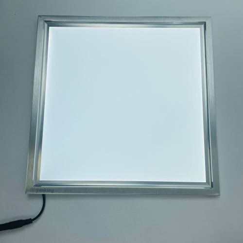 yanking recessed LED flat panel luminaire, 12'' square ceiling light