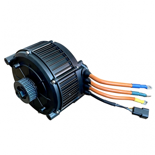 QS165 35H 48-72V 5000W Encoder Mid Drive Motor