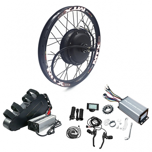 72V 19.2Ah 3000W Ebike Kit