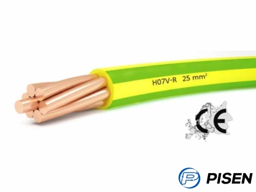H07V-U,H07V-R,H07V-K,450/750V Copper Conductor PVC insulated Wire