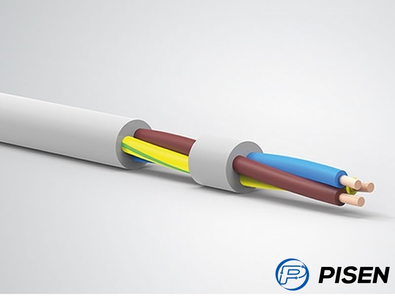 H05VV-F,H05VVH2-F,300/500V Copper Round/Flat PVC Insulated PVC Sheathed Cable