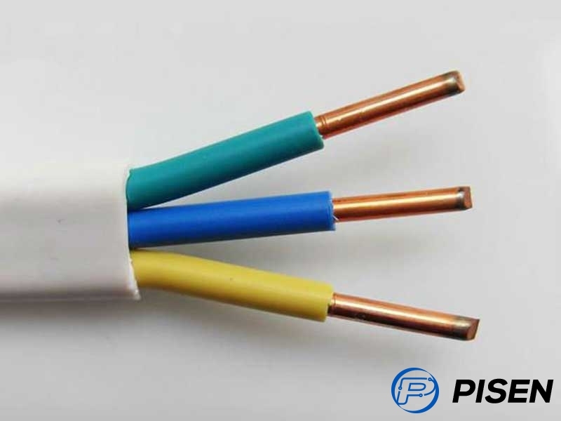 H05VVH-R,H05VVH-U,PVC Insulated and Sheathed Flat cable
