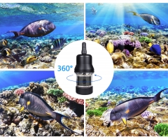 360 Rotation underwater fishing camera