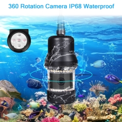 360 Rotation underwater fishing camera