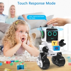 OKK Robot Toy for Kids, Smart RC Robots for Kids with Touch and Sound Control Robotics Intelligent Programmable, Robot Toy with Walking Dancing Singing Talking Transfering Items for Boys Girls