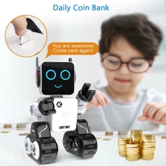 OKK Robot Toy for Kids, Smart RC Robots for Kids with Touch and Sound Control Robotics Intelligent Programmable, Robot Toy with Walking Dancing Singing Talking Transfering Items for Boys Girls