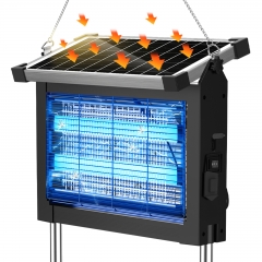 Solar bug zappers
