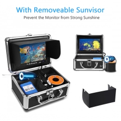 Underwater Fishing Camera Video, Portable Fish Finder Viewing System with DVR Recorder, IP68 Waterproof Camera and 7