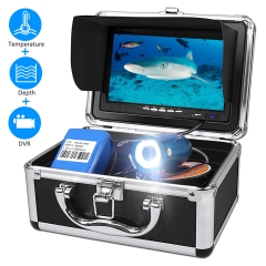 Underwater Fishing Camera, Fish Finder System with DVR Recorder Water Depth and Temperature Function, IP68 Waterproof Camera 7