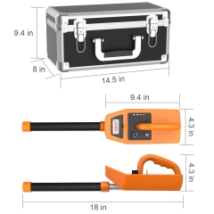 Anysun 512hz Pipe Locator Receiver and Sonde Transmitter for Sewer Drain Camera Locators Tool Kit for Plumbing and Septic Location, Only Suitable for Anysun HBUDS IHBUDS Aukfa Pranite Okk Sewer Camera