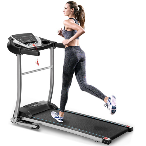Folding Treadmill for Home Jogging/Walking with 12 Preset Programs Portable Space Saving Fitness Running Electric Indoor Exercise Workout Office Physical Training