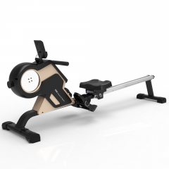 Rowing Machine with Magnetic Tension System,LED Monitor and 8-level Resistance Adjustment Equipment
