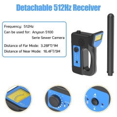 Anysun 512Hz Sewer Camera Lactor Receiver Pipe Locator, Only for Anysun 5100 Serie Drain Pipe Inspection System, Blue & Black