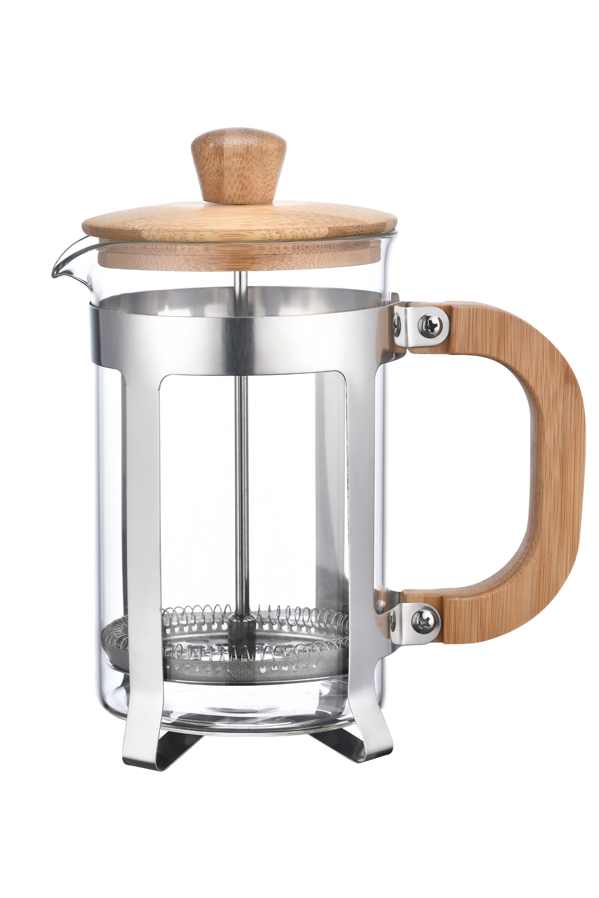 French Press with Bamboo