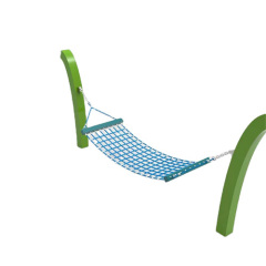 Heavy duty Outdoor Hammock swing made of combination rope for commercial use playground
