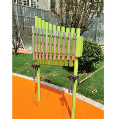 Aluminium Alloy Outdoor Musical Instrument Wall Xylophone Glockenspiel Percussion Play Kids Music Toy