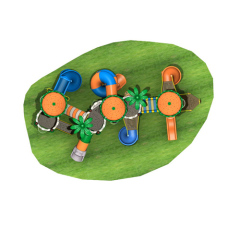 Customized outdoor playground equipment Kidsplayplay