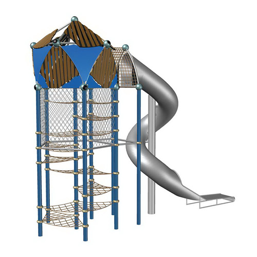 Popular Rope Net Playground Tower