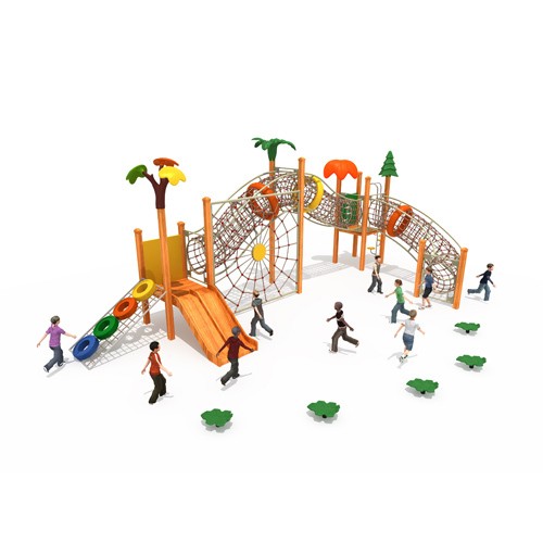 Quality physical training equipment climbing net tunnel Playground for kids