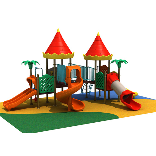 High quality LLDPE plastic slide type kids plastic swing and slide outdoor playground