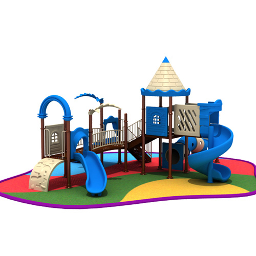 New arrival commercial plastic outdoor playground toys little children outside play set