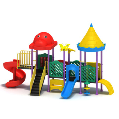 China Plastic Commercial Slide Kids Outdoor Playground Equipment