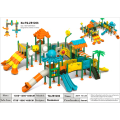 Factory price kids used outdoor playground equipment for sale