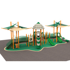 Educational children outdoor playground equipment
