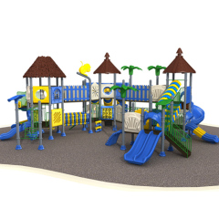 Thermoplastic restaurant outdoor playground equipment for sale