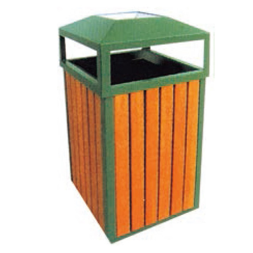 outdoor fancy dustbin trash can for park trash bin