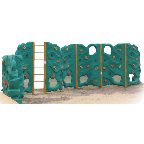 kids outdoor playground plastic rock climbing wall, wall climbing holds homemade climbing wall
