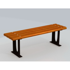 Hot sale street garden bench park bench for outdoor using