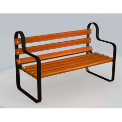 Park simple wood bench design cast steel park bench new